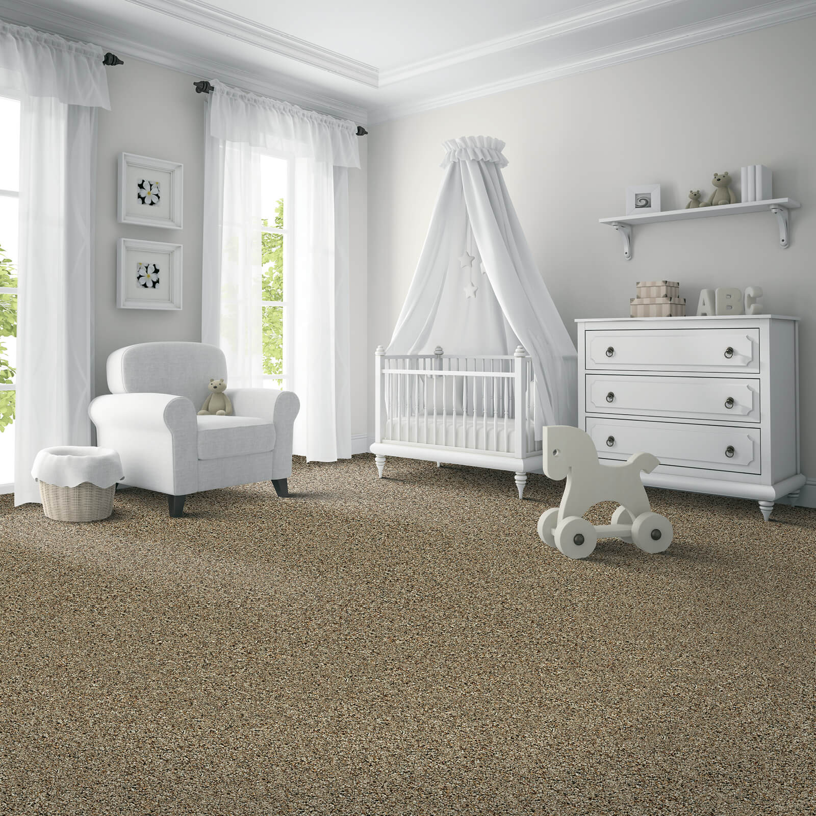 Baby room flooring | AJ Rose Carpets