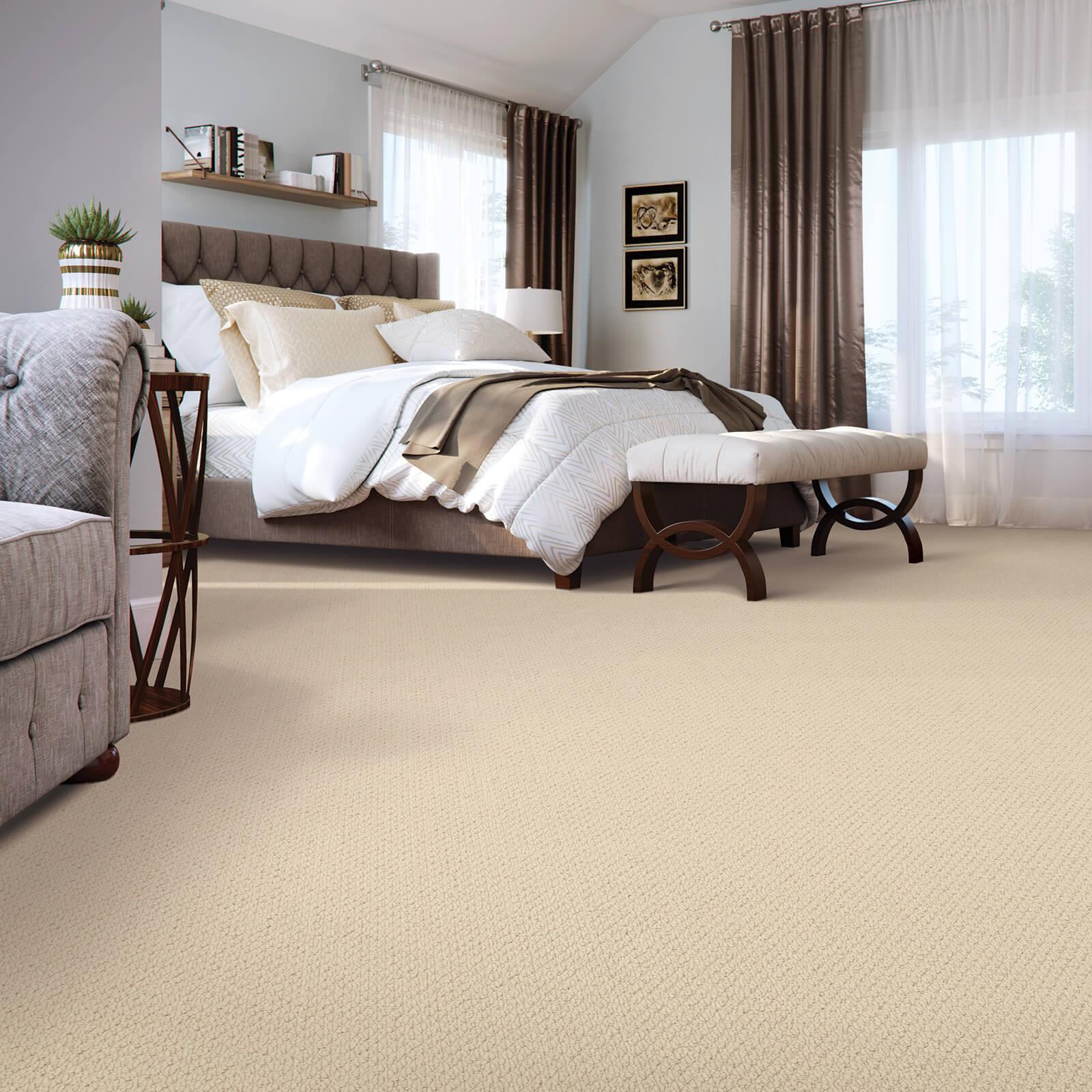 New carpet for bedroom | AJ Rose Carpets